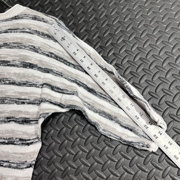 Converse One Star Knitted Sweater Dress Black White Stripped Womans Size Small - Picture 6 of 7